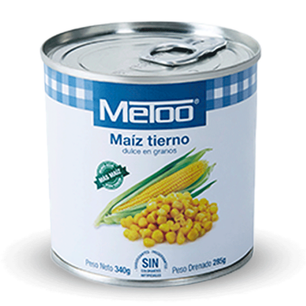 MAIZ DULCE DESGRANADO EN LATA X 340 G