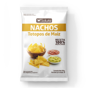 NACHOS DE MAÍZ SOLUTA 500 G